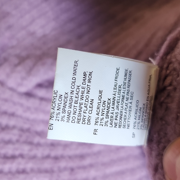 Lilac sweater top - Picture 5 of 5